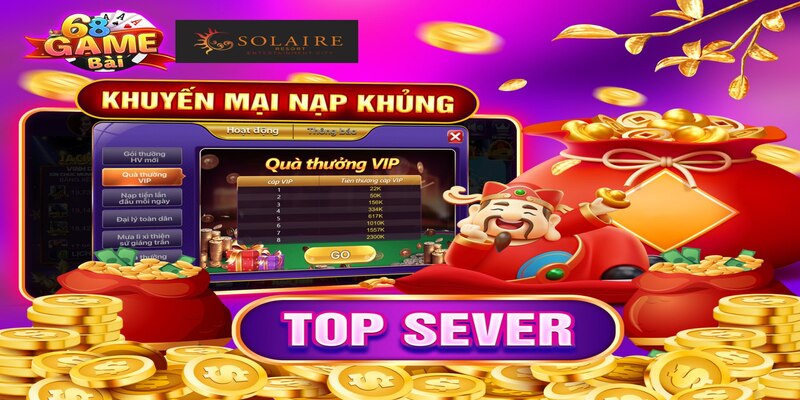 Chuyển tiền vào ví, nhận code 68 game bài khủng