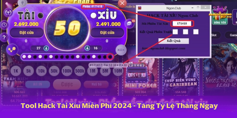 Tool Hack Tài Xỉu Miễn Phí